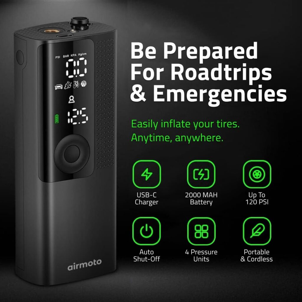 Digital Tire Inflator Portable Air Pump 2