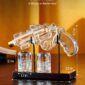 Elegant Whiskey Decanter Set With Smoker Kit 3