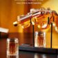 Elegant Whiskey Decanter Set With Smoker Kit 4