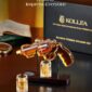 Elegant Whiskey Decanter Set With Smoker Kit 5