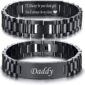 Masculine Link Bracelet Stainless Steel Jewelry 1