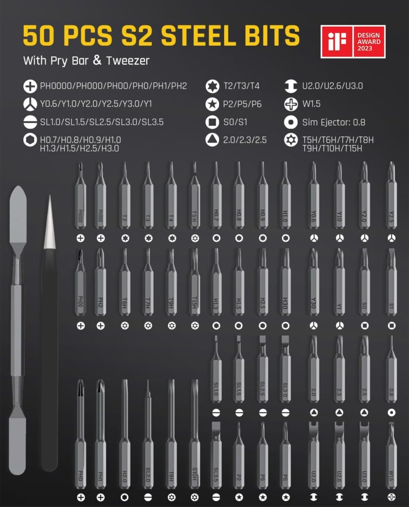 Portable Screwdriver Rechargeable Tool Compact Design 2
