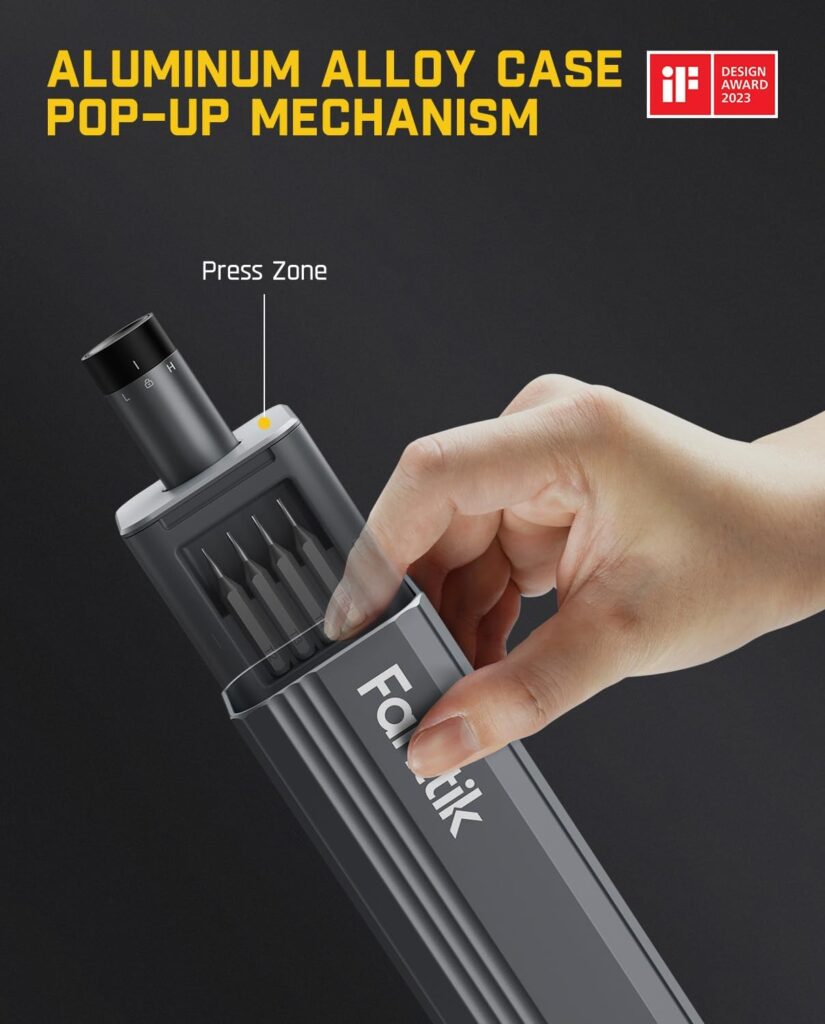 Portable Screwdriver Rechargeable Tool Compact Design 3