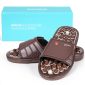Reflexology Foot Massage Sandals Gifts for Dads brown1