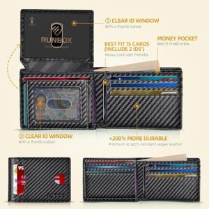 Slim RFID Wallet Leather Bifold Design 1 Slim RFID Wallet Leather Bifold Design 1
