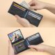 Slim RFID Wallet Leather Bifold Design 3