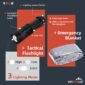 Survival Gear Kit Compact Emergency Tool 4