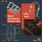 Survival Gear Kit Compact Emergency Tool 5