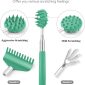 Telescoping Back Scratcher cyan replaceable