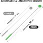 Telescoping Back Scratcher green comparison