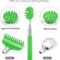 Telescoping Back Scratcher green detachable