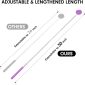 Telescoping Back Scratcher purple comparison